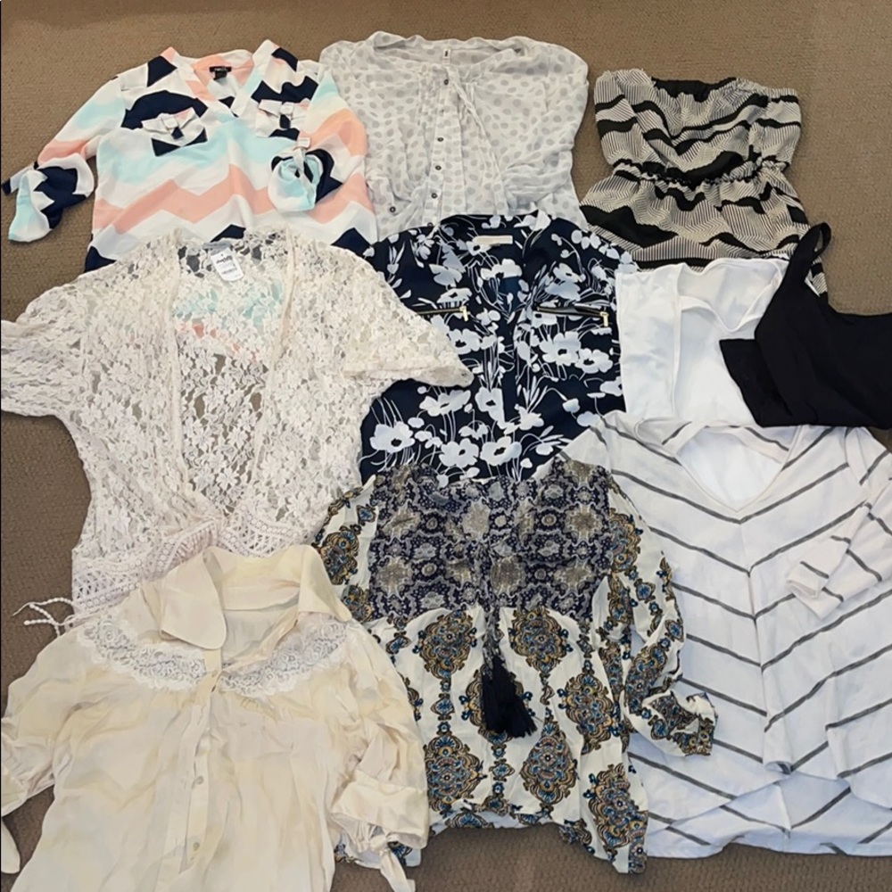 Blouse/Tops Bundle  -Size Medium